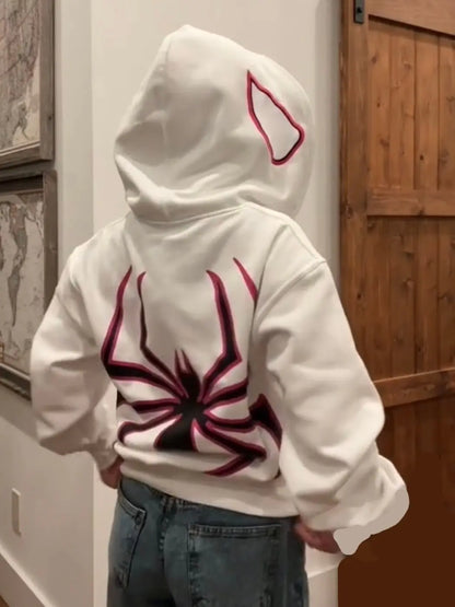 Spider Punk Hoodie Sweatshirt