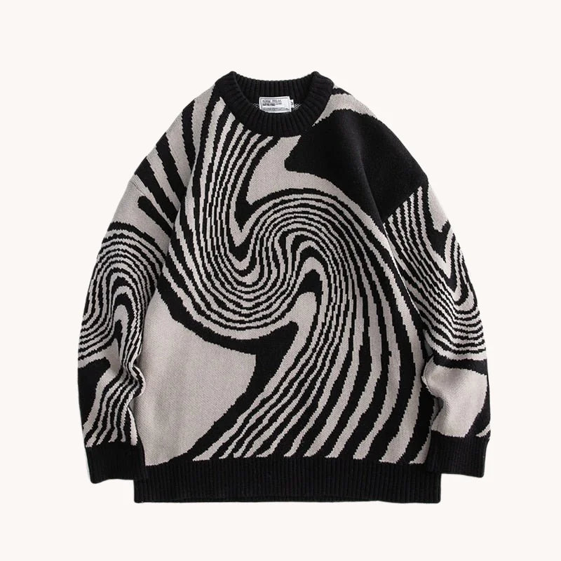 Swirl Illusion Sweater