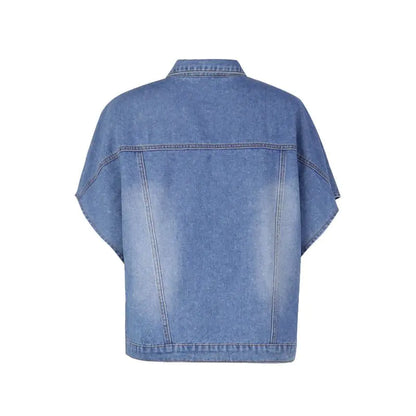 Denim Batwing Jacket