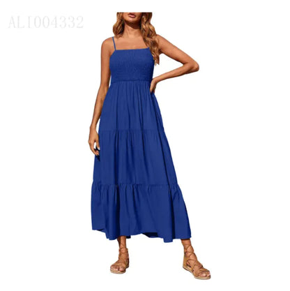 Multi-Layer Chiffon Swing Dress