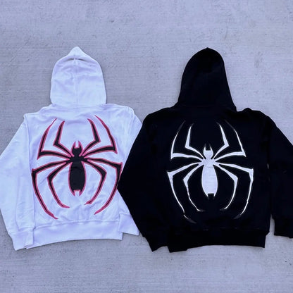 Spider Punk Hoodie Sweatshirt