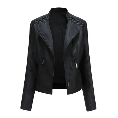 Feminine Leather Jacket