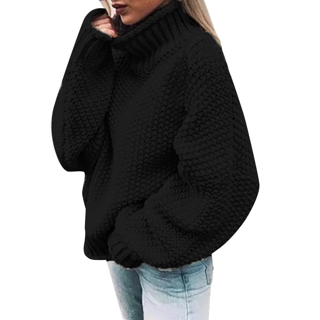 Knitted Turtleneck Sweater